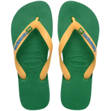 Men's Brazil Logo Flip Flops