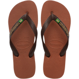 Women's Brazil Logo Flip Flops