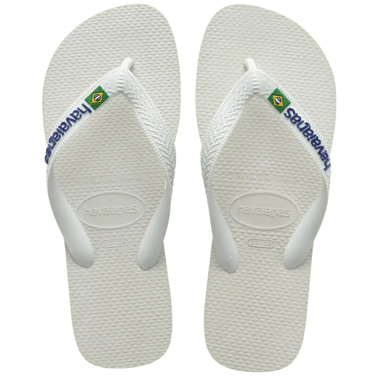Women's Brazil Logo Flip Flops