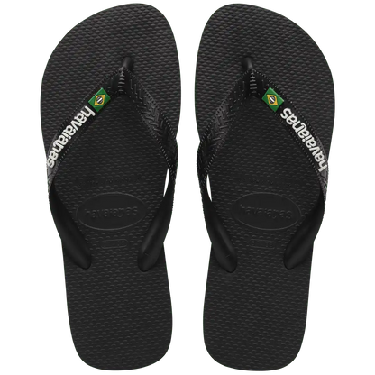 Kids' Brazil Logo Flip Flops