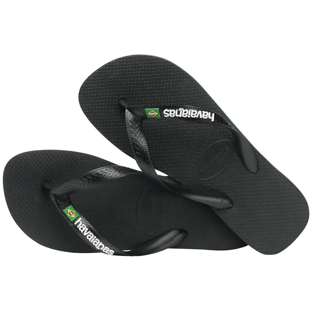 Women's Brazil Logo Flip Flops
