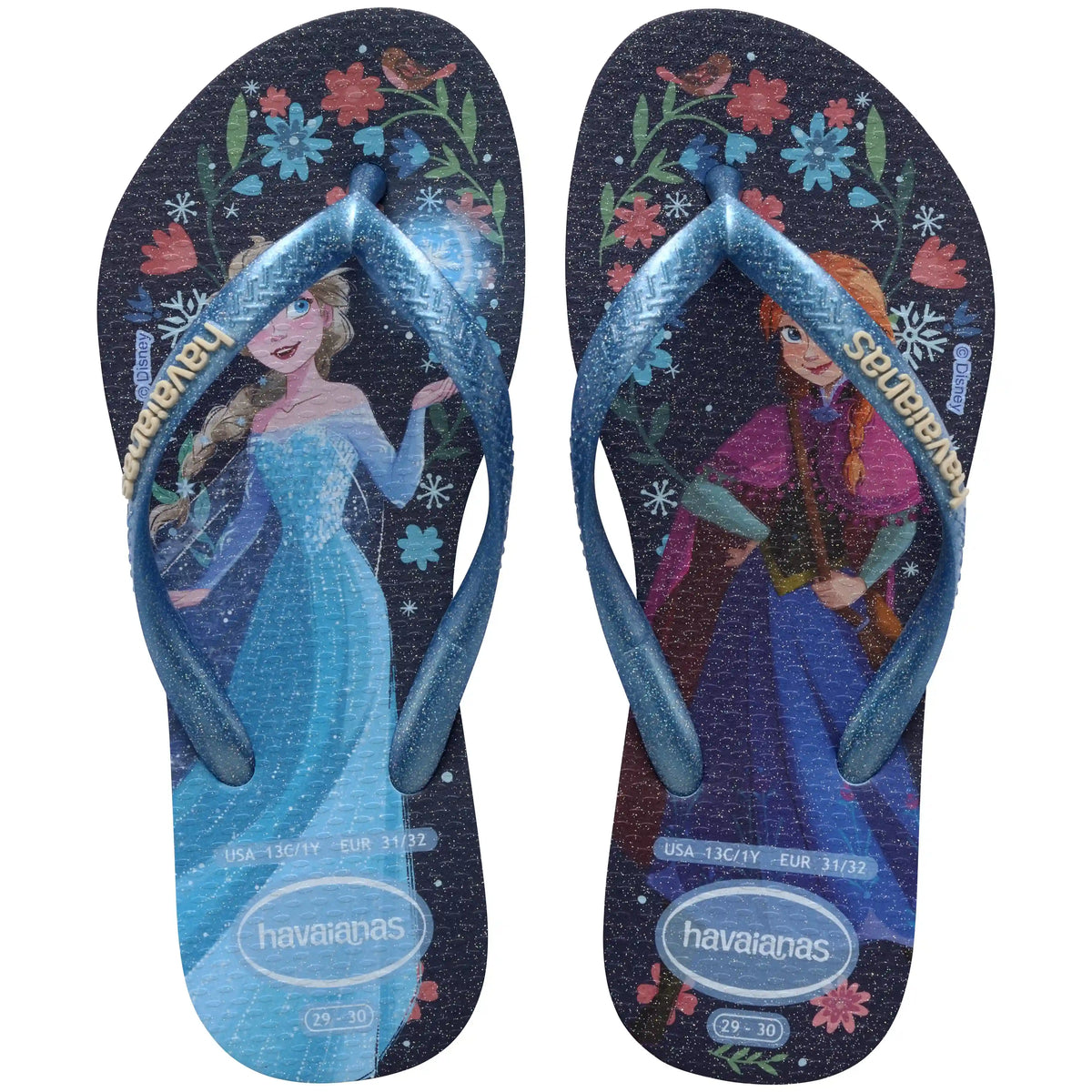 Kid's Slim Princess Flip Flops