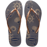Women's Nautical Slim Flip Flops