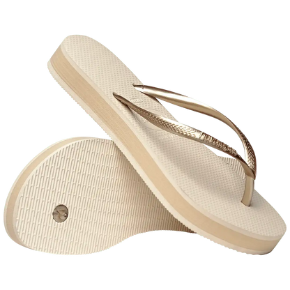 Women's Slim Flatform Flip Flops