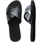 Women's Aqua Metallic Sandals