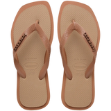 Women's Top Square Fusion Flip Flops