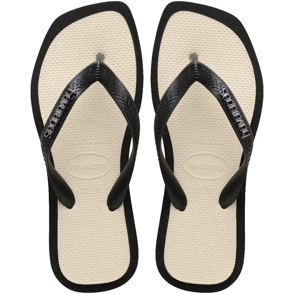 Women's Top Square Fusion Flip Flops