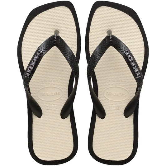 Women's Top Square Fusion Flip Flops