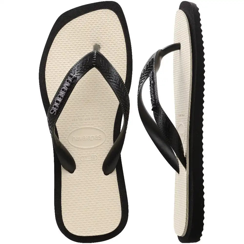 Women's Top Square Fusion Flip Flops